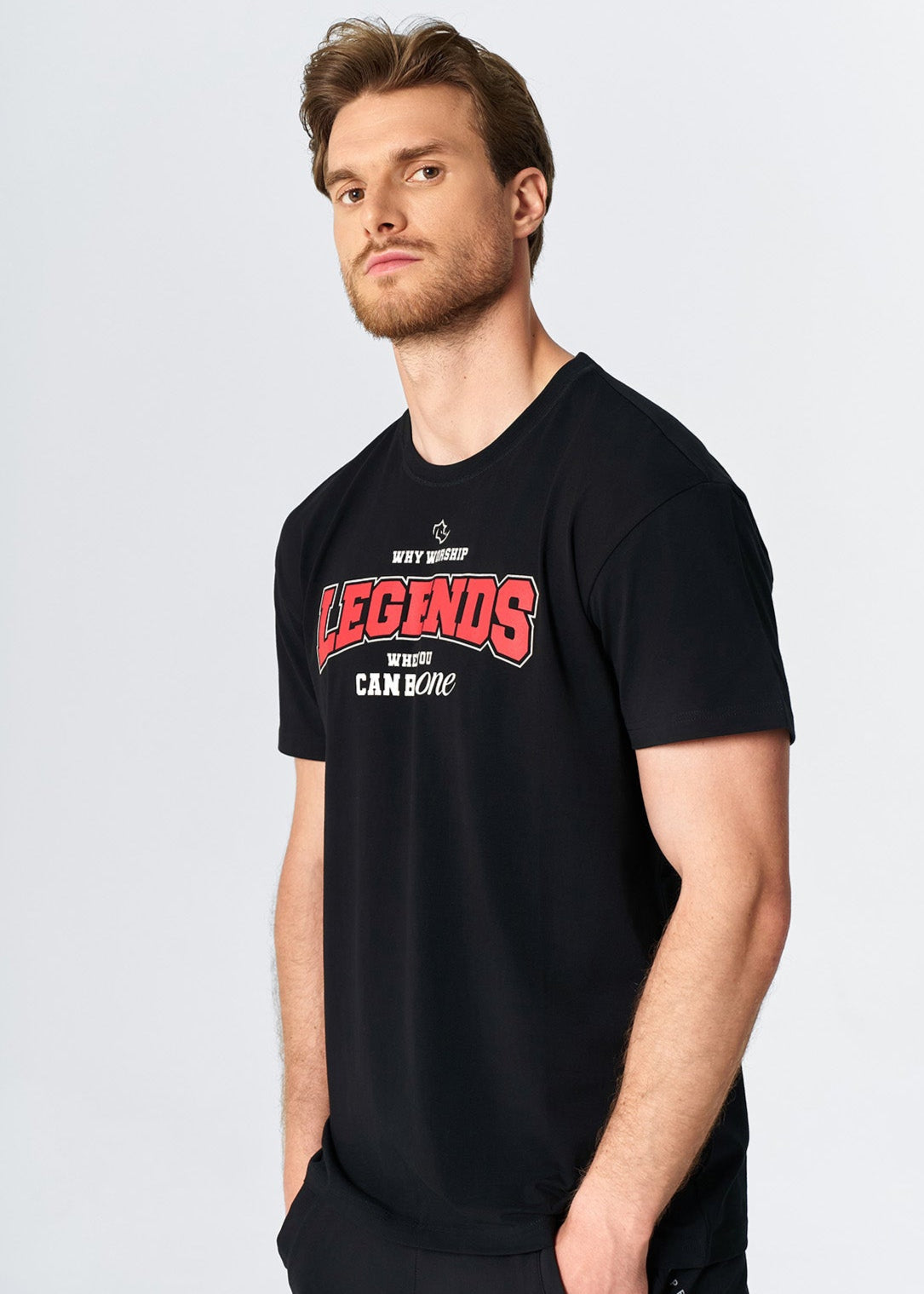 LEGENDS TEE - MIDNIGHT BLACK