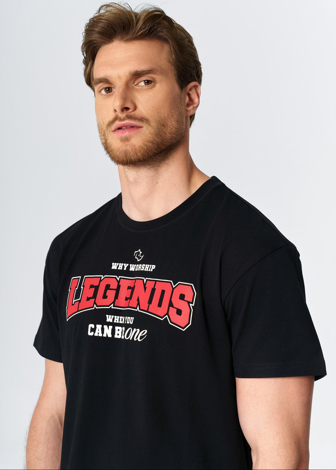 LEGENDS TEE - MIDNIGHT BLACK