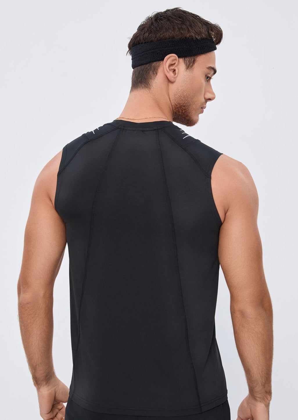 COMPRESSION FIT Tank CORE TANK - MIDNIGHT BLACK